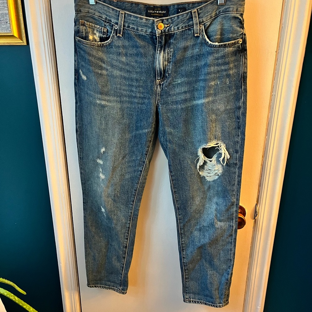 Lucky brand Sienna Boyfriend Jeans color Hatch size 6